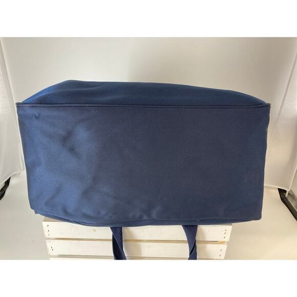 NAUTICA LARGE CANVAS, NAVY, RED DUFFLE BAG - Picture 5 of 14